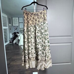 Free People Cottage Core Skirt SZ 6